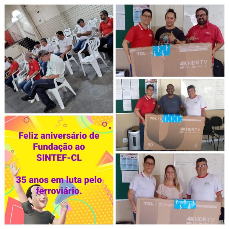 Comemoração de 35 anos de fundação SINTEF-CL.